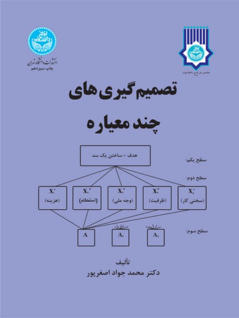 تصمیم گیری های چند معیاره اصغرپور نشر دانشگاه تهران 