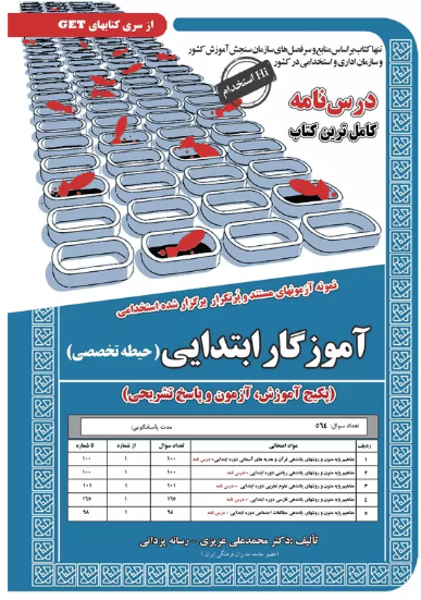 درسنامه آموزگار ابتدایی حیطه تخصصی سامان سنجش