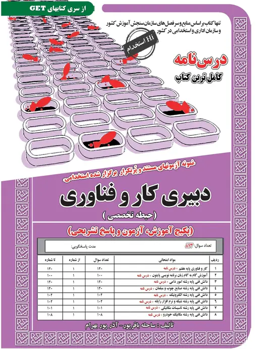 درسنامه دبیری کار و فناوری حیطه تخصصی ساحله باقرپور