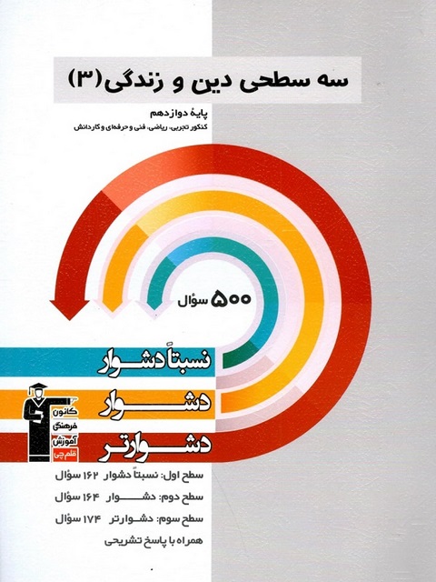 سه سطحی دین و زندگی دوازدهم قلم چی