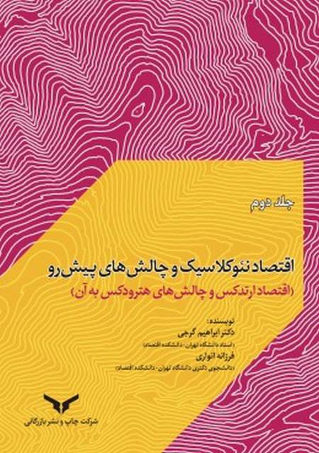 اقتصاد نئوکلاسیک و چالش های پیش رو جلد دوم نویسنده ابراهیم گرجی بندپی و فرزانه انواری رستم کلایی