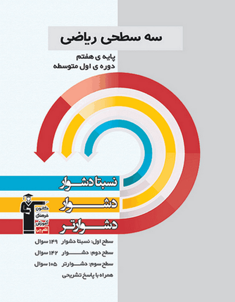 ریاضی هفتم سه سطحی قلم چی