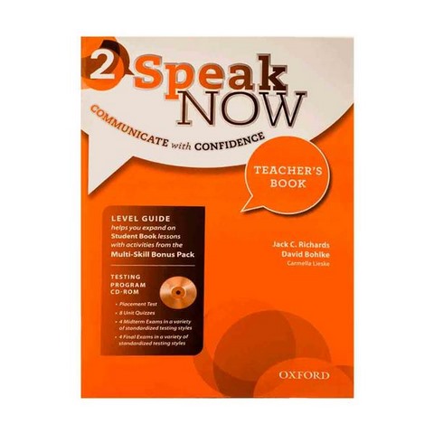 speak now2 teachers book