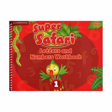 super safari 1 letter and number workbook