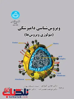 ویروس شناسی دامپزشکی نویسنده اف.جی.فنر مترجم هادی کیوانفر و فرهید همت زاده