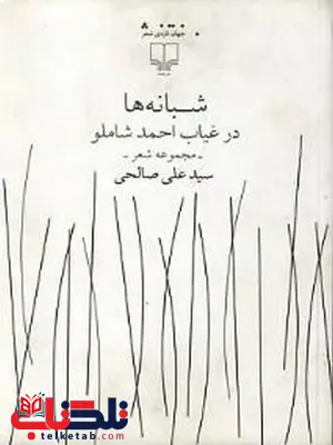 شبانه ها در غیاب احمد شاملو نویسنده سید علی صالحی نشر چشمه شبانه ها در غیاب احمد شاملو نویسنده سید علی صالحی نشر چشمه